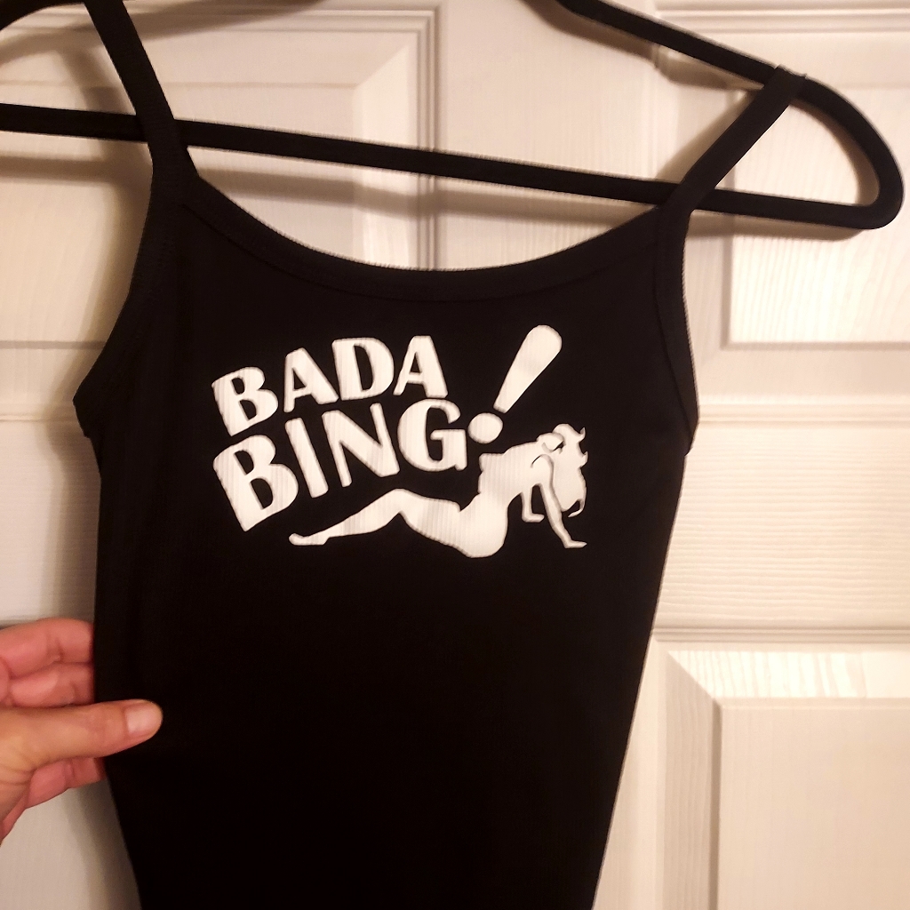 Sopranos Tank Top Bada Bing Sopranos Baby Tee The Sopranos Shirt Crop Top